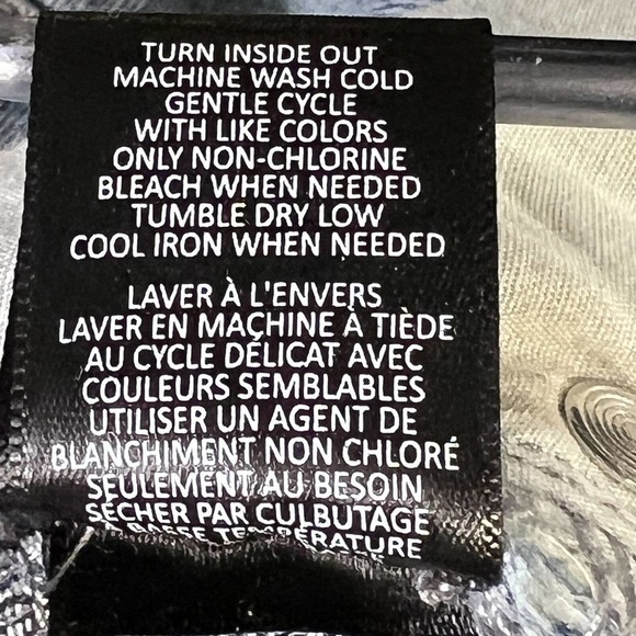 AFRM Revolve Boyfriend Destroyed High Rise Button Fly Blue Ripped Jeans Size 26 - Picture 11 of 11